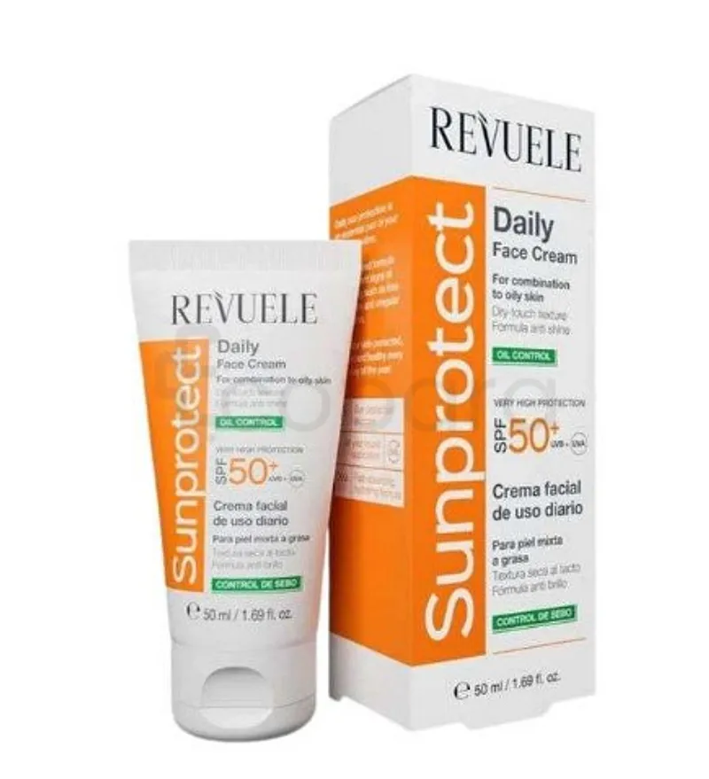 REVUELE SUN PROTECT DAILY FACE CREAM SPF50+ 50ML