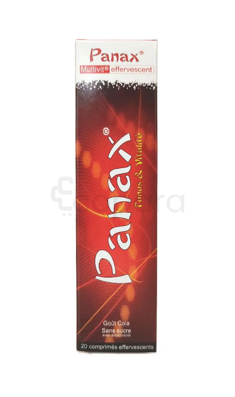PANAX MULTIVITAMINES BOITE DE 20 COMPRIMES EFFERVESCENTS