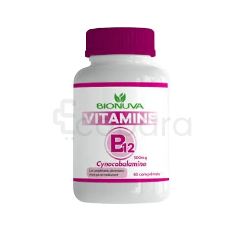 BIONUVA VITAMINE B12 BOITE DE 60 COMPRIMES
