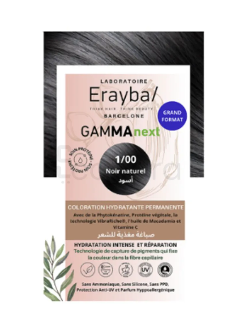 ERAYBA GAMMA NEXT 1/00 NOIR NATUREL 100ML