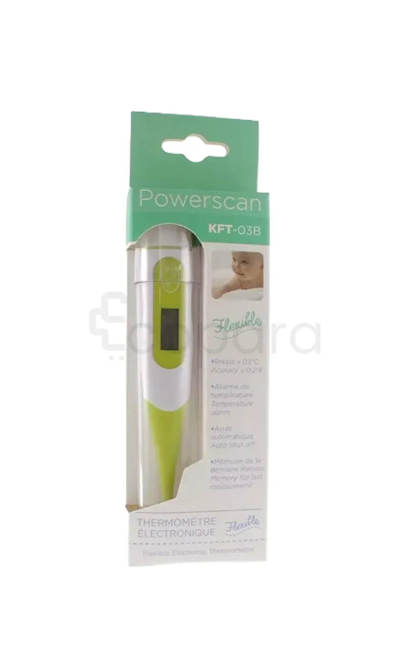 POWERSCAN THERMOMETRE ELECTRONIQUE FLEXIBLE REFERENCE KFT-03B