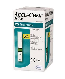 ACCU-CHEK ACTIVE BANDELETTES BOITE DE 25