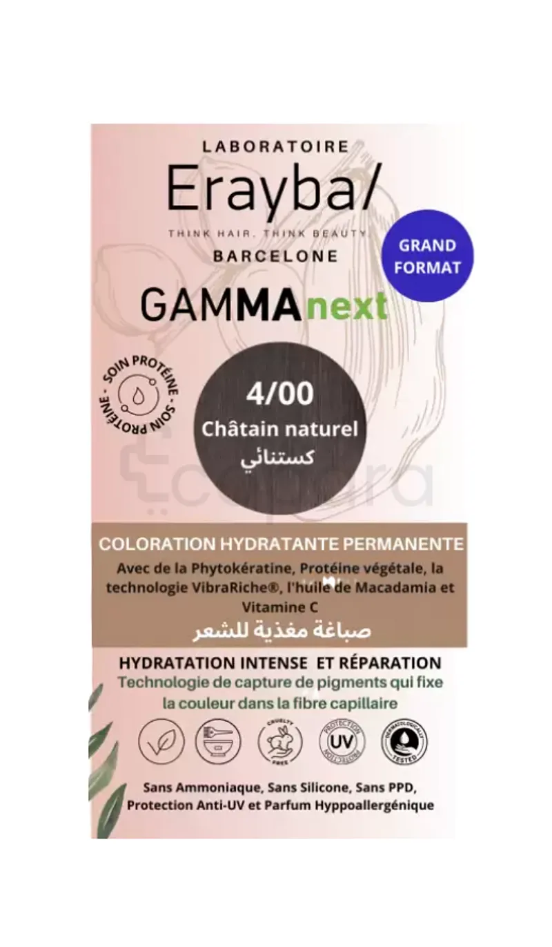 ERAYBA GAMMA NEXT CLHATAIN NATUREL 4/00 100ML