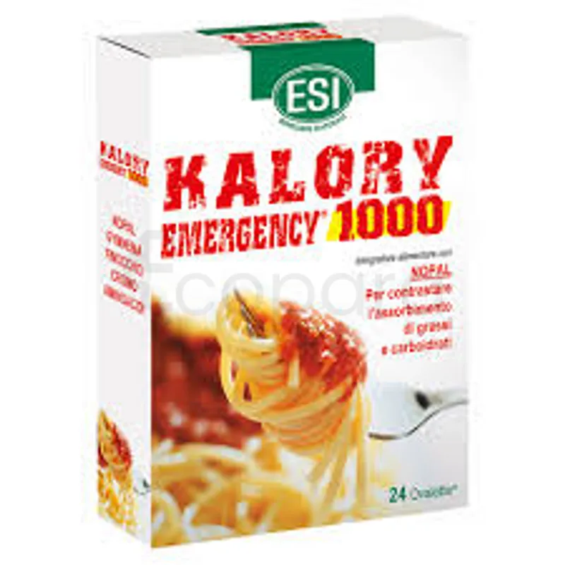 ESI KALORY EMERGENCY 1000 EXTRALEVURE MV BOITE DE 24