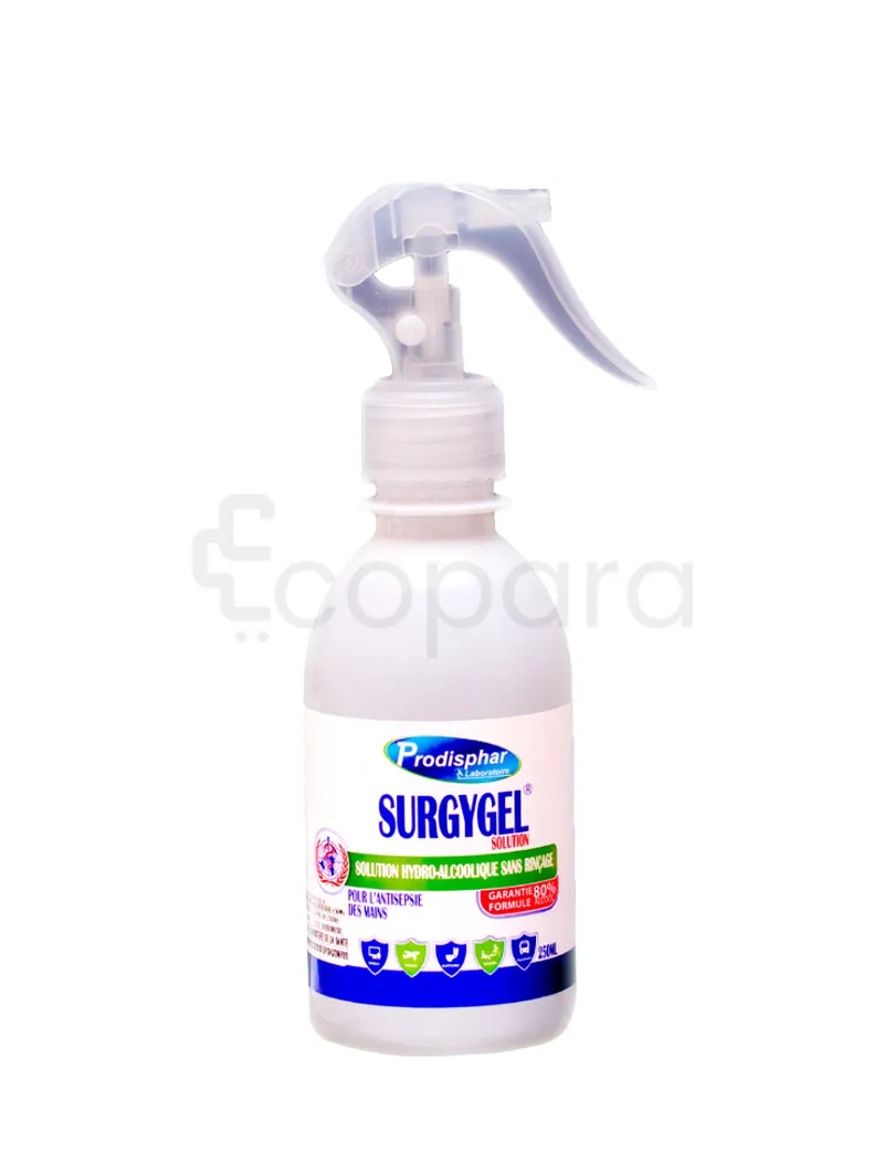 SURGYGEL SOLUTION HYDROALCOOLIQUE 100ML