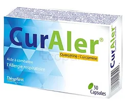 CURALER QUERCETINE CURCUMINE BOITE DE 30 CAPSULES