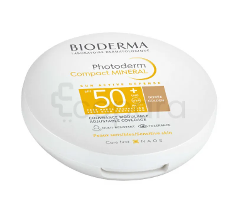 BIODERMA PHOTODERM MAX SPF50+ COMPACT MINERAL TEINTE DOREE