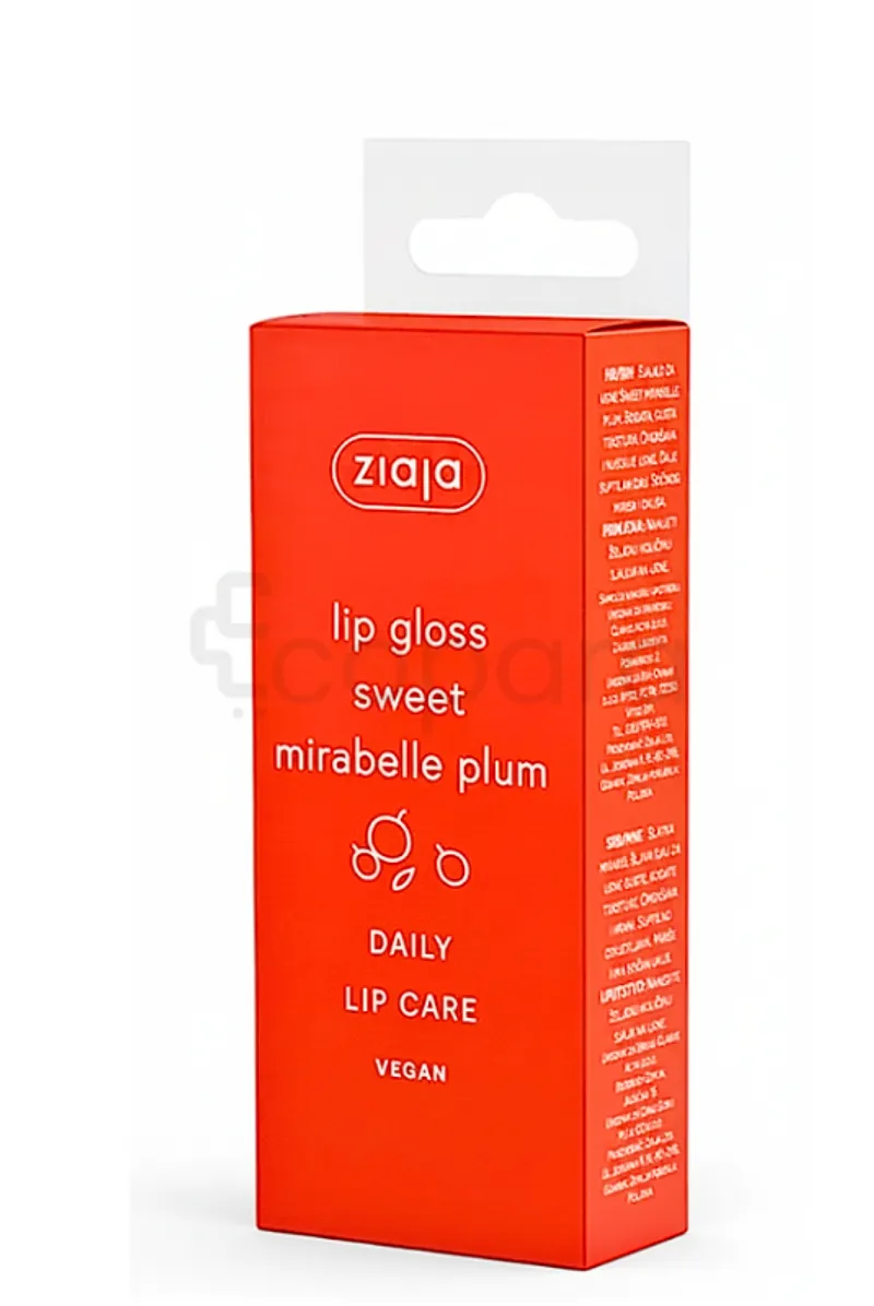 ZIAJA GLOSS À LÈVRES À LA PRUNE MIRABELLE SUCRÉE 12ML