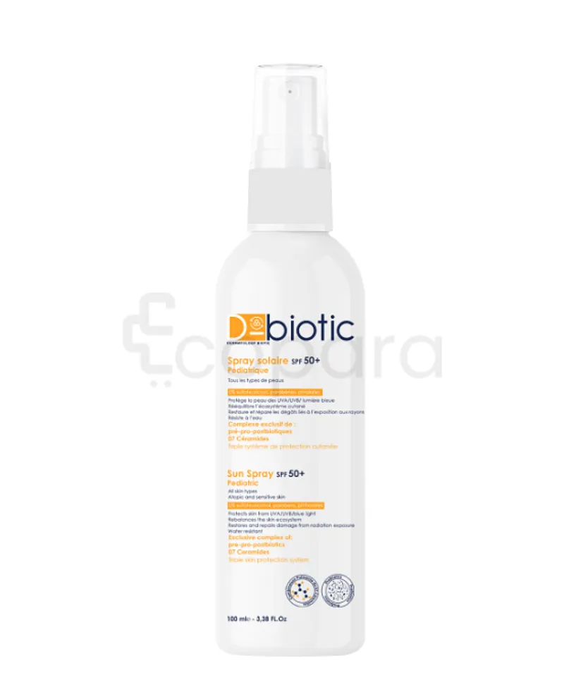 D-BIOTIC SPRAY SOLAIRE PEDIATRIQUE 100ML