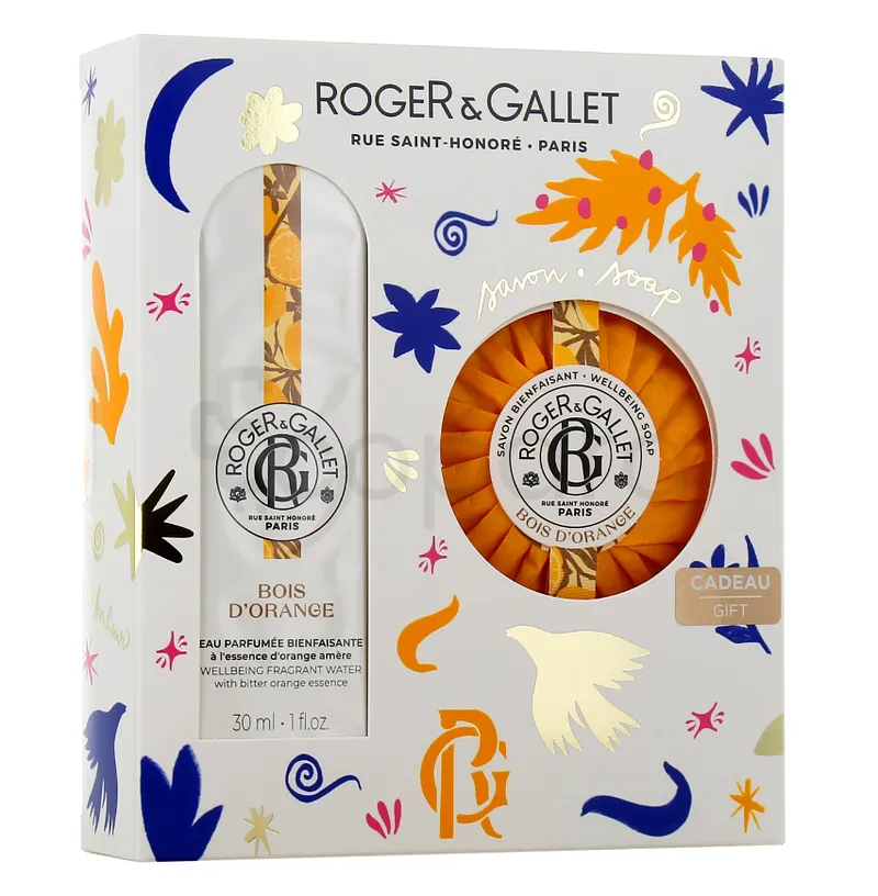ROGER ET GALLET COFFRET ROSE EAU PARFUMÉE BIENFAISANTE 30ML + SAVON BIENFAISANT 100G OFFERTE