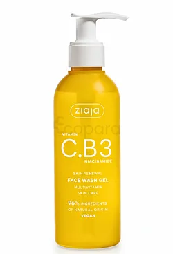 ZIAJA VITAMIN C.B3 NIACINAMIDE GEL NETTOYANT 190ML
