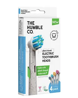 THE HUMBLE PACK TETE BROSSE A DENTS ELECTRIQUE BOITE DE 4