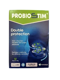 PROBIOSTIM DOUBLE PROTECTION BOITE DE 10 SACHETS