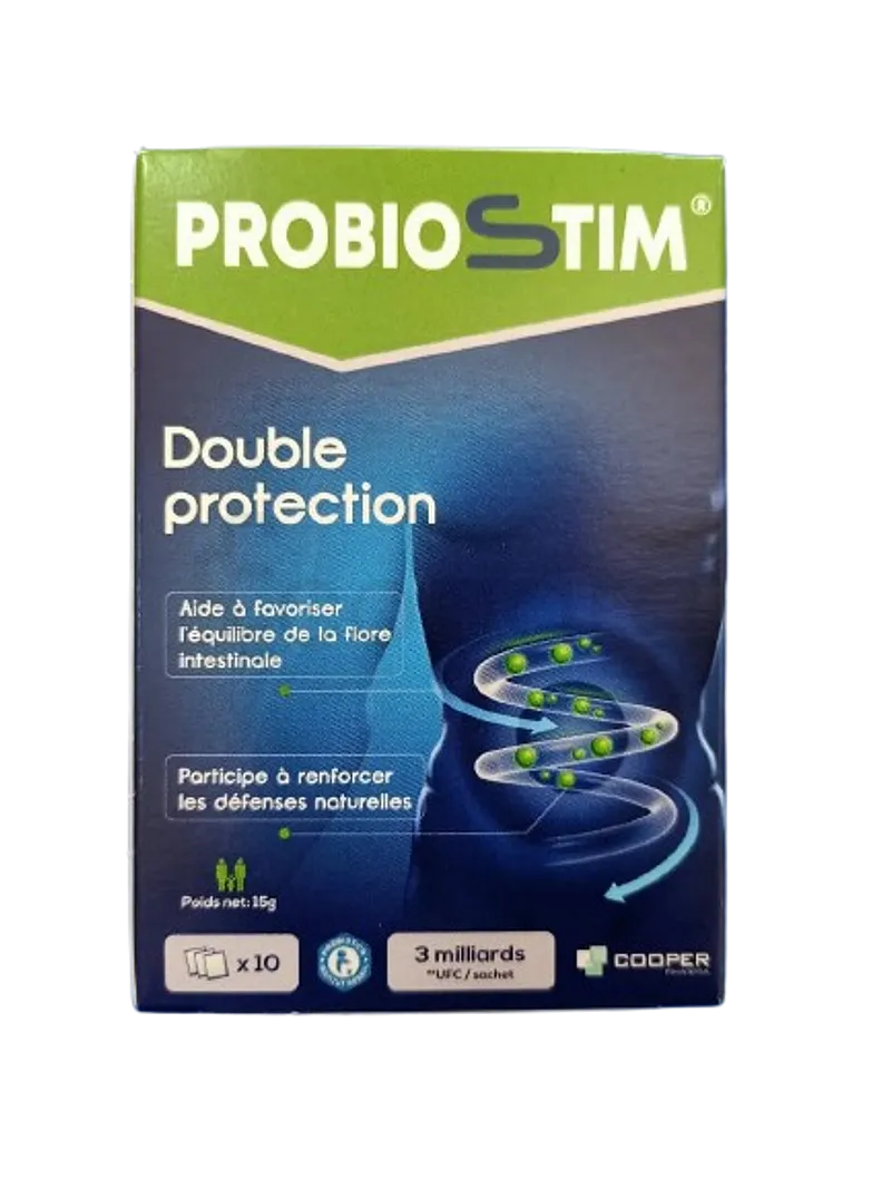 PROBIOSTIM DOUBLE PROTECTION BOITE DE 10 SACHETS