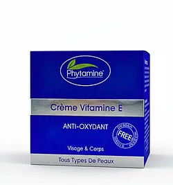PHYTAMINE CREME VITAMINE E ANTI-OXYDANT TOUS TYPES DE PEAUX 50G