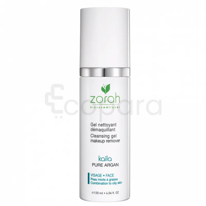 ZORAH BIOCOSMETIQUES KAILA PUR ARGAN GEL NETTOYANT 2EN1 120ML