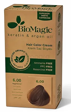BIOMAGIC HAIR COLOR CREAM NUMERO 6/00 BLOND FONCE 250G