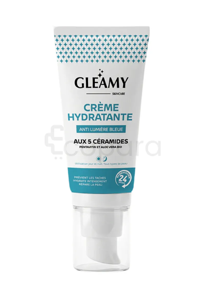 GLEAMY CREME HYDRATANTE ANTI LUMIERE BLEUE 50ML