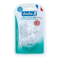 DODIE TETINE PLATE SENSATION+ D1 BOITE DE 2