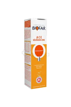 BIOFAR ACE SELENIUM-ZINC BOITE DE 20 COMPRIMES EFFERVESCENTS