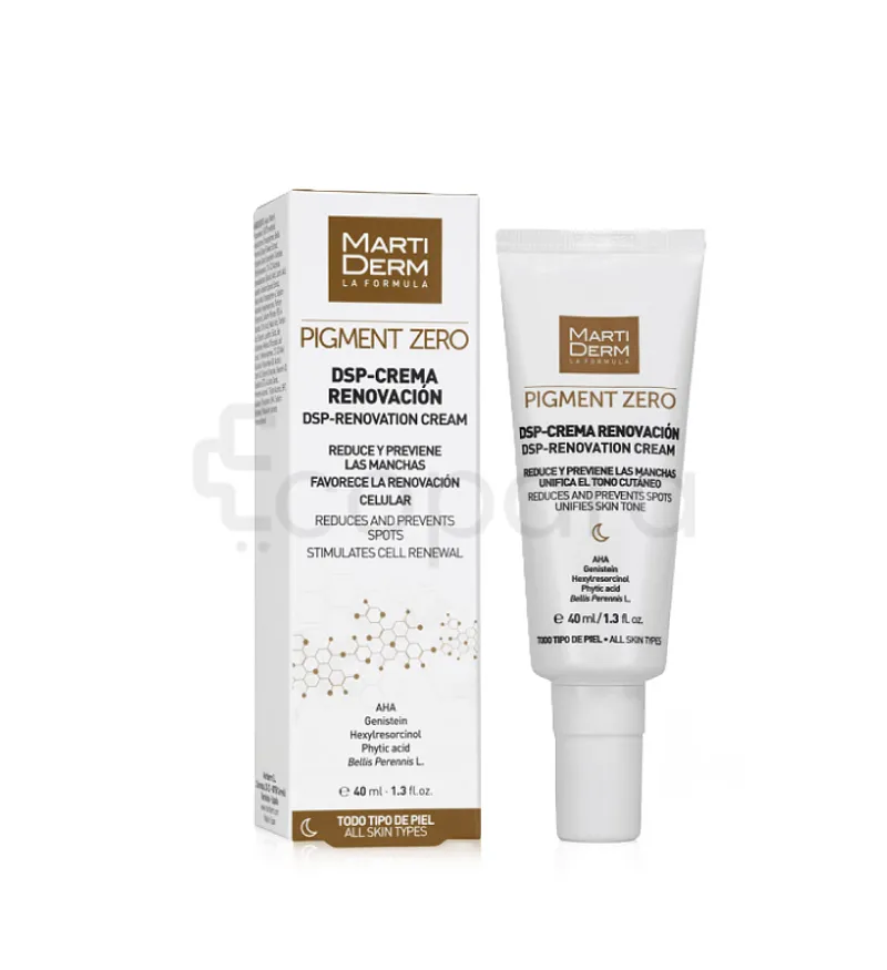 MARTIDERM PIGMENT ZERO DSP-CREMA RENOVACION 40ML