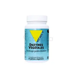 VITALL+ ENZYMES VEGETALES BOITE DE 30 GELULES