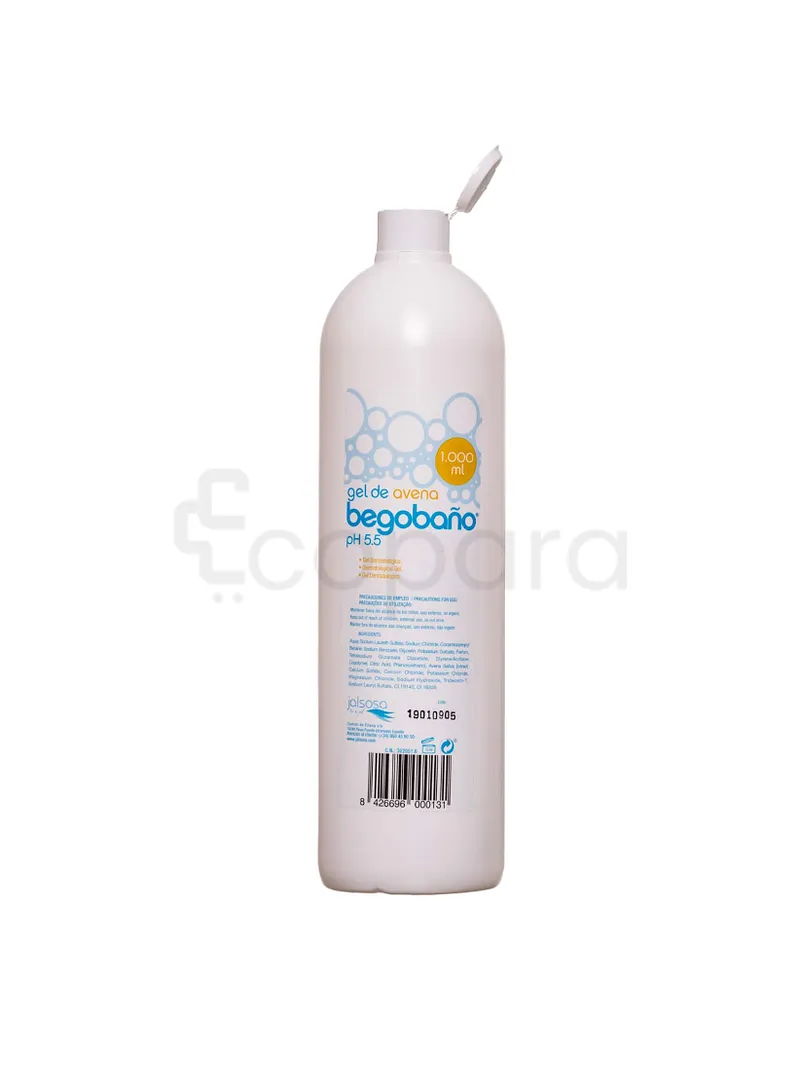 BEGOBANO GEL DE DOUCHE AVOINE 1000ML