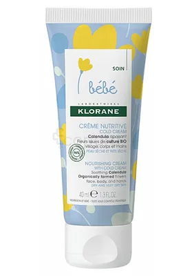 KLORANE BEBE CREME NUTRITIVE AU COLD CREAM 40ML