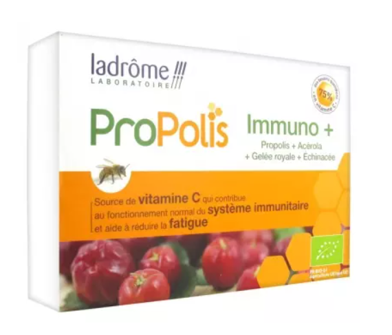 LADROME PROPOLIS 1 & IMMUNO+ BOITE DE 20 AMPOULES