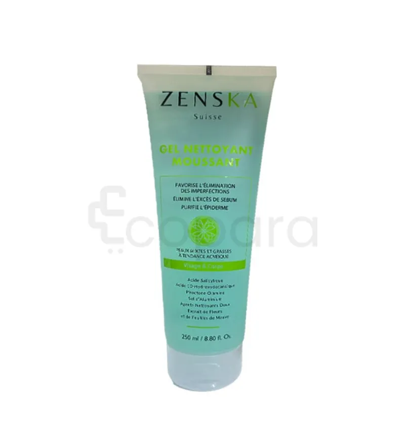 ZENSKA GEL NETTOYANT MOUSSANT 250ML