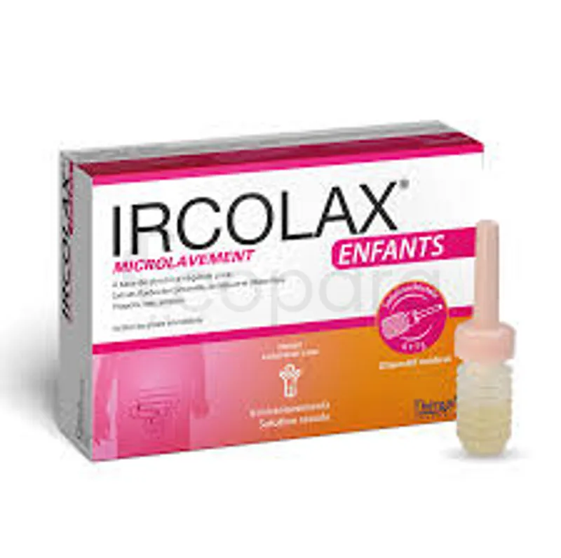 IRCOLAX ENFANTS SOLUTION RECTALE 6*3G