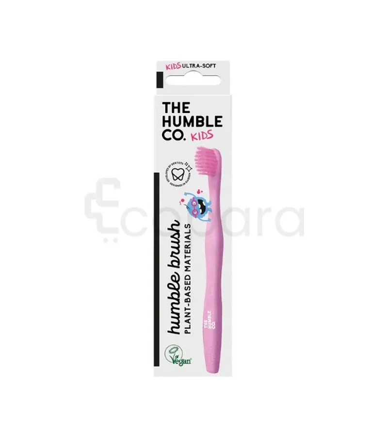 THE HUMBLE BROSSE A DENTS POUR ENFANTS ROSE