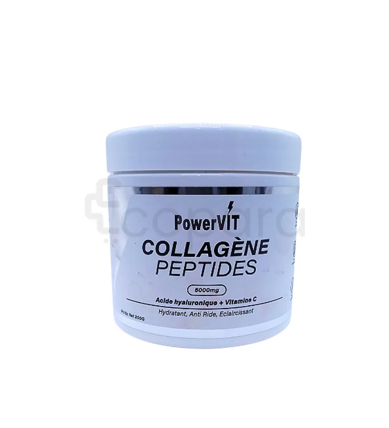 POWERVIT COLLAGENE PEPTIDES 5000MG 200G