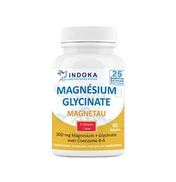 INDOKA MAGNESIUM GLYCINATE BOITE DE 40 GELULES