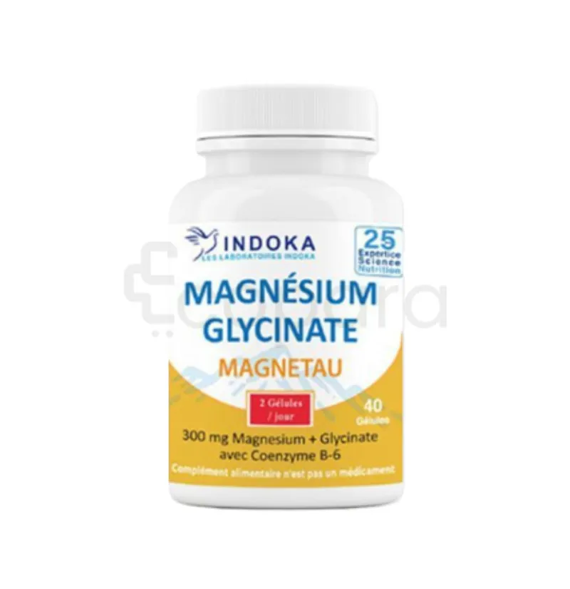 INDOKA MAGNESIUM GLYCINATE BOITE DE 40 GELULES