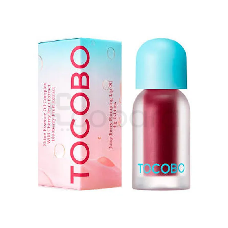 TOCOBO JUICY BERRY PLUMPING LIP OIL NUMERO 07 4G REFERENCE PLUM JAM