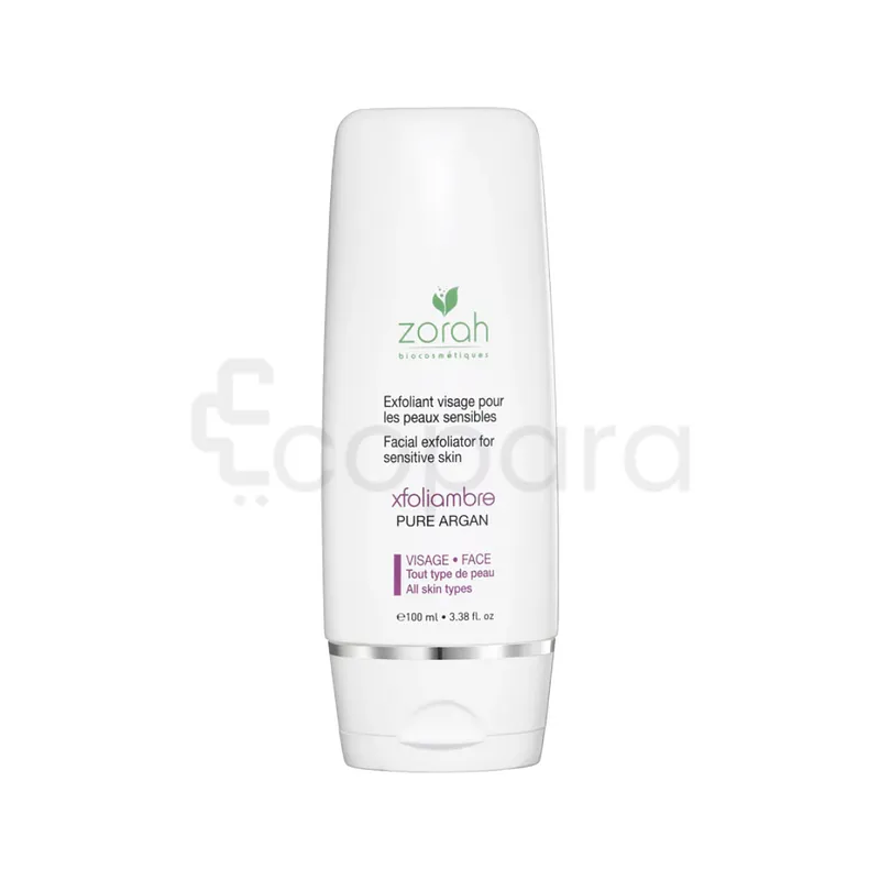 ZORAH BIOCOSMETIQUE XFOLIAMBRE PURE ARGAN EXFOLIANT VISAGE 100ML