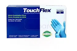 INTCO NITRILE TOUCHFLEX POWDER-FREE EXAM GLOVES BLEU TAILLE M BOITE DE 100