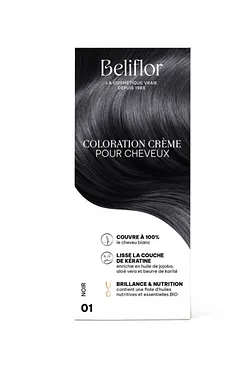 BELIFLOR COLORATION CREME NUMERO 01 NOIR 120ML