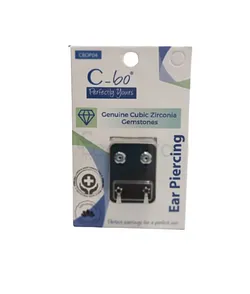 C-BO BOUCLES D'OREILLES STERILES KIDS SERIE COEUR VERT ROSE ARGENTE REFERENCE CBOK-337