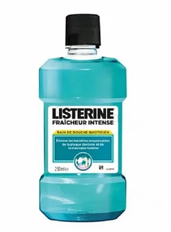 LISTERINE FRAICHEUR INTENSE 24H DE PROTECTION CONTRE LA FORMATION DE LA PLAQUE DENTAIRE 250ML