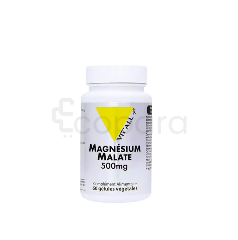 VITALL+ MAGNESIUM MALATE 500MG BOITE DE 60