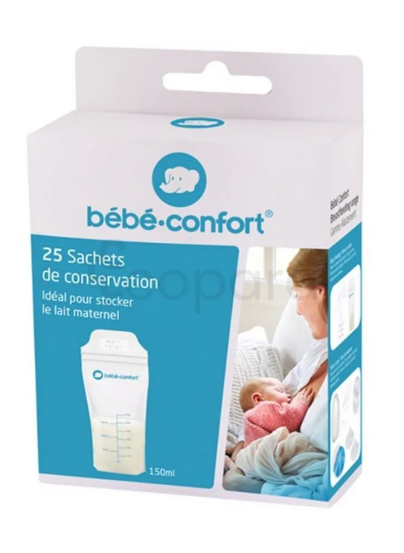 BEBE CONFORT SACHET DE CONSERVATION DU LAIT BOITE DE 25