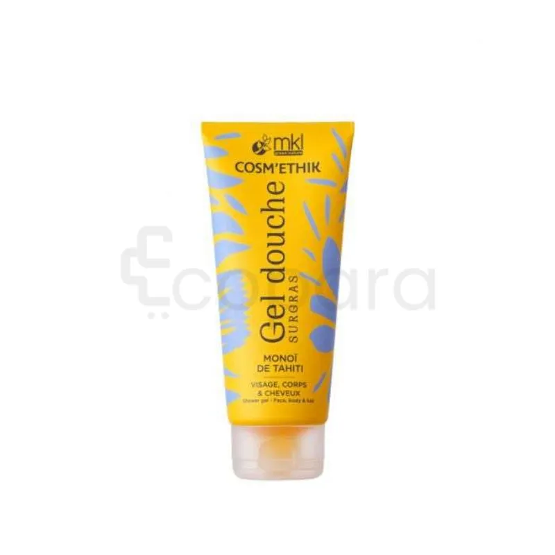 MKL GREEN NATURE COSM'ETHIK GEL DOUCHE SURGRAS MONOI DE TAHITI 200ML
