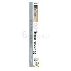 DENTI SMILE BROSSE A DENTS BAMBOU SOUPLE JAUNE REFERENCE 012608