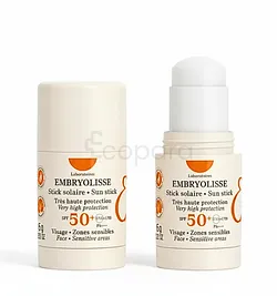 EMBRYOLISSE STICK SOLAIRE SPF50+ 15G