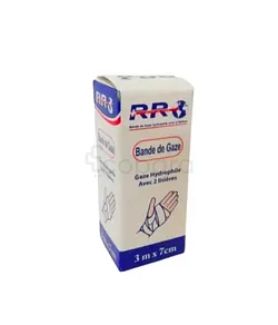 RR BANDE DE GAZE 3M*7CM