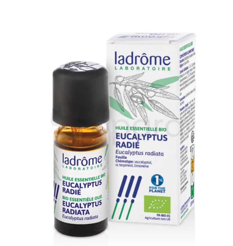 LADROME HUILE ESSENTIELLE EUCALYPTUS RADIATA 10ML