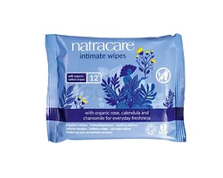 NATRACARE LINGETTES INTIMES 12 UNITES