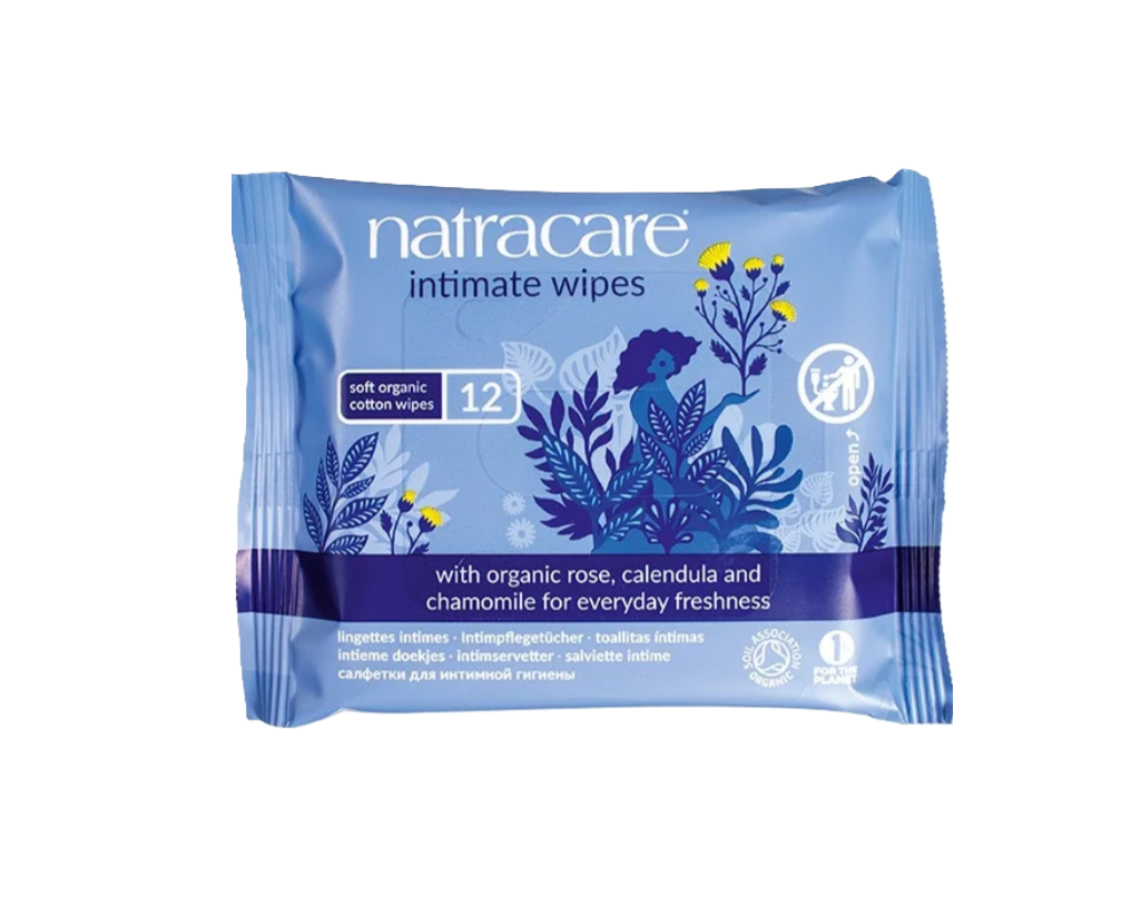 NATRACARE LINGETTES INTIMES 12 UNITES